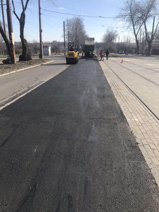 Асфальтирование в Днепре и аренда спецтехники каток минипогрузчик ...