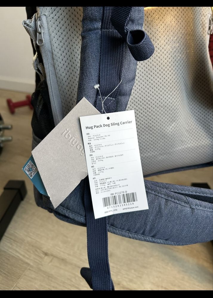 Ibiyaya nosidło plecak dla psa kota do 4kg