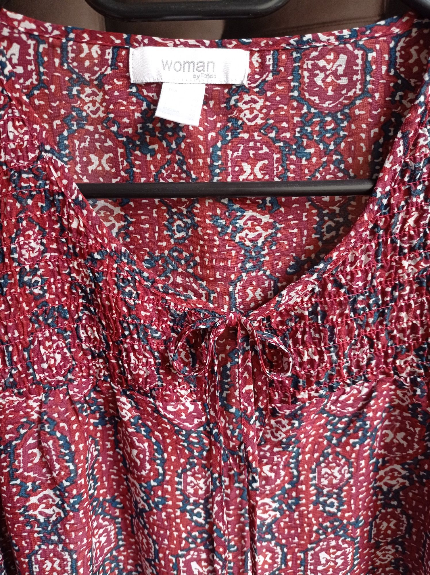 Piękna bluzka tunika mgiełka r 40 marka Tchibo