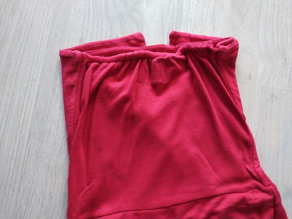 Vestido cai-cai vermelho com bolsos | Tamanho S