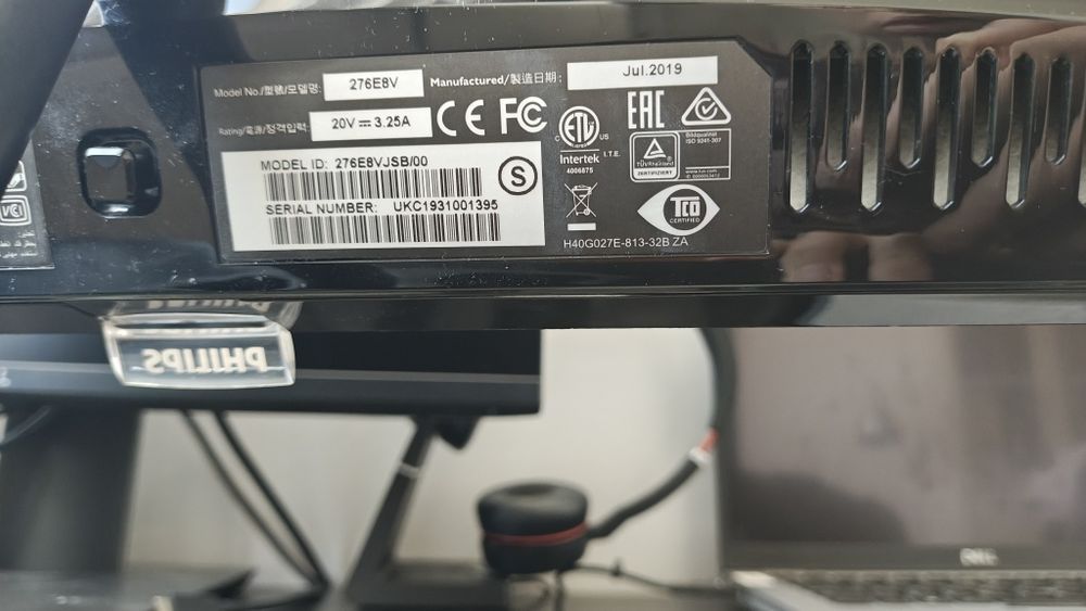 Monitor Philips 276e 27 cali