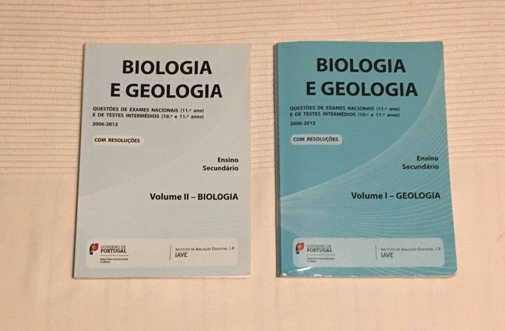 Livros Para Preparação de Exame Biologia