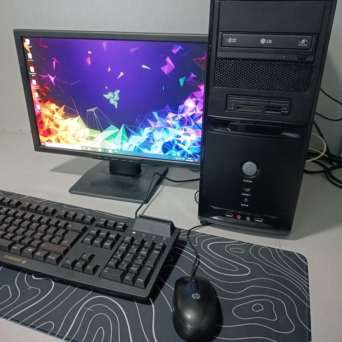 Monitor + PC Gaming Q9400, GTX 960, 6Gb ddr3