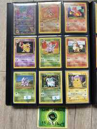 Pokémon karty vintage collection (G-NM) - 72 sztuk.