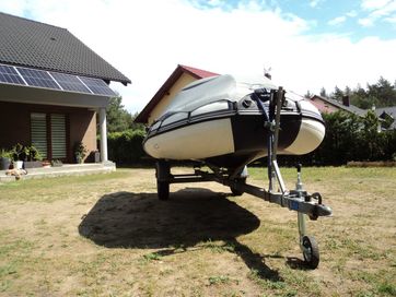 Ponton Gladiator Marine 420 jak nowy zestaw