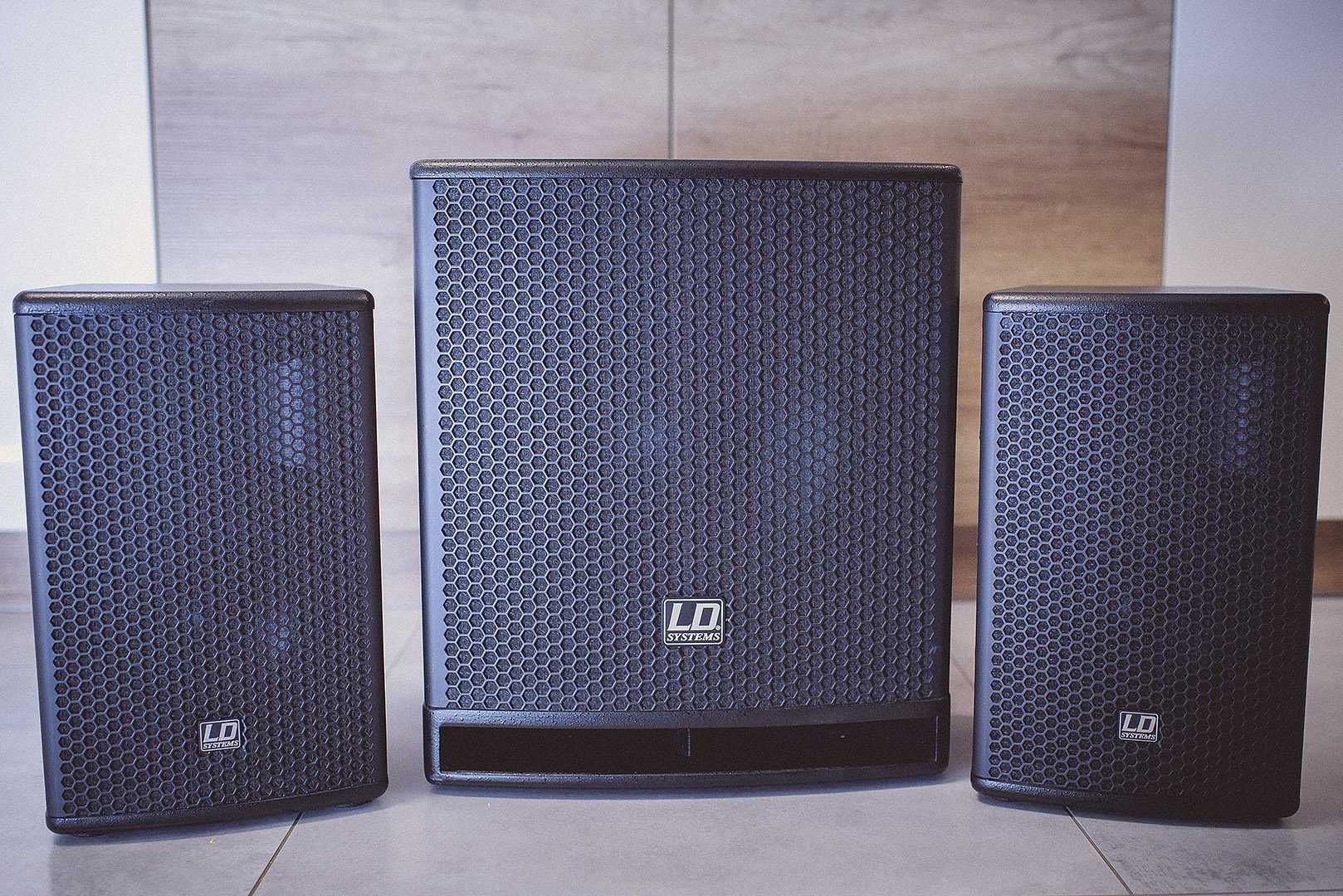 LD DAVE 12 G3 nagłośnienie aktywne - 2.1 głośniki subwoofer wzmacniacz