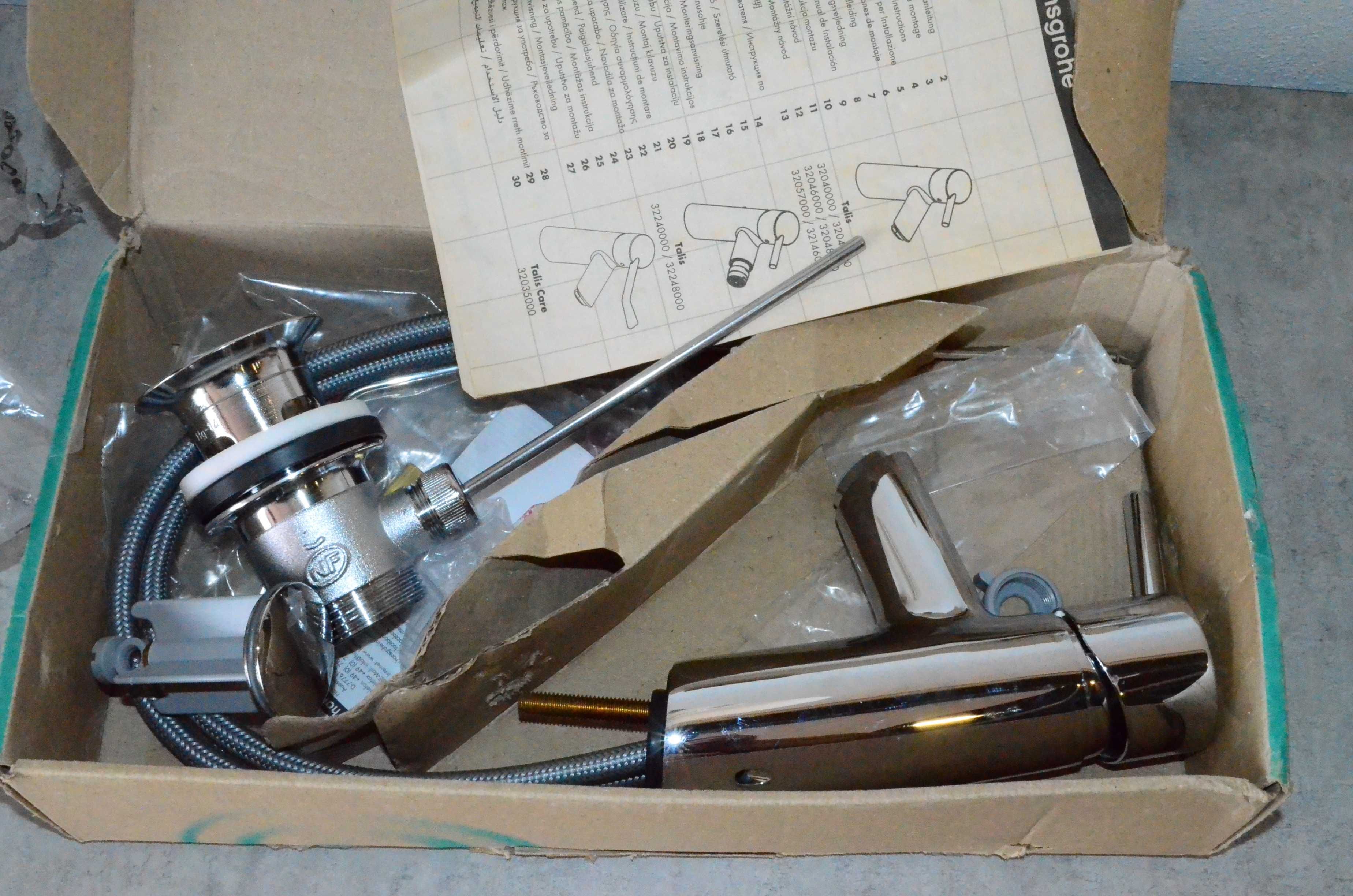 Bateria armatura umywalkowa  Hansgrohe Kran Talis