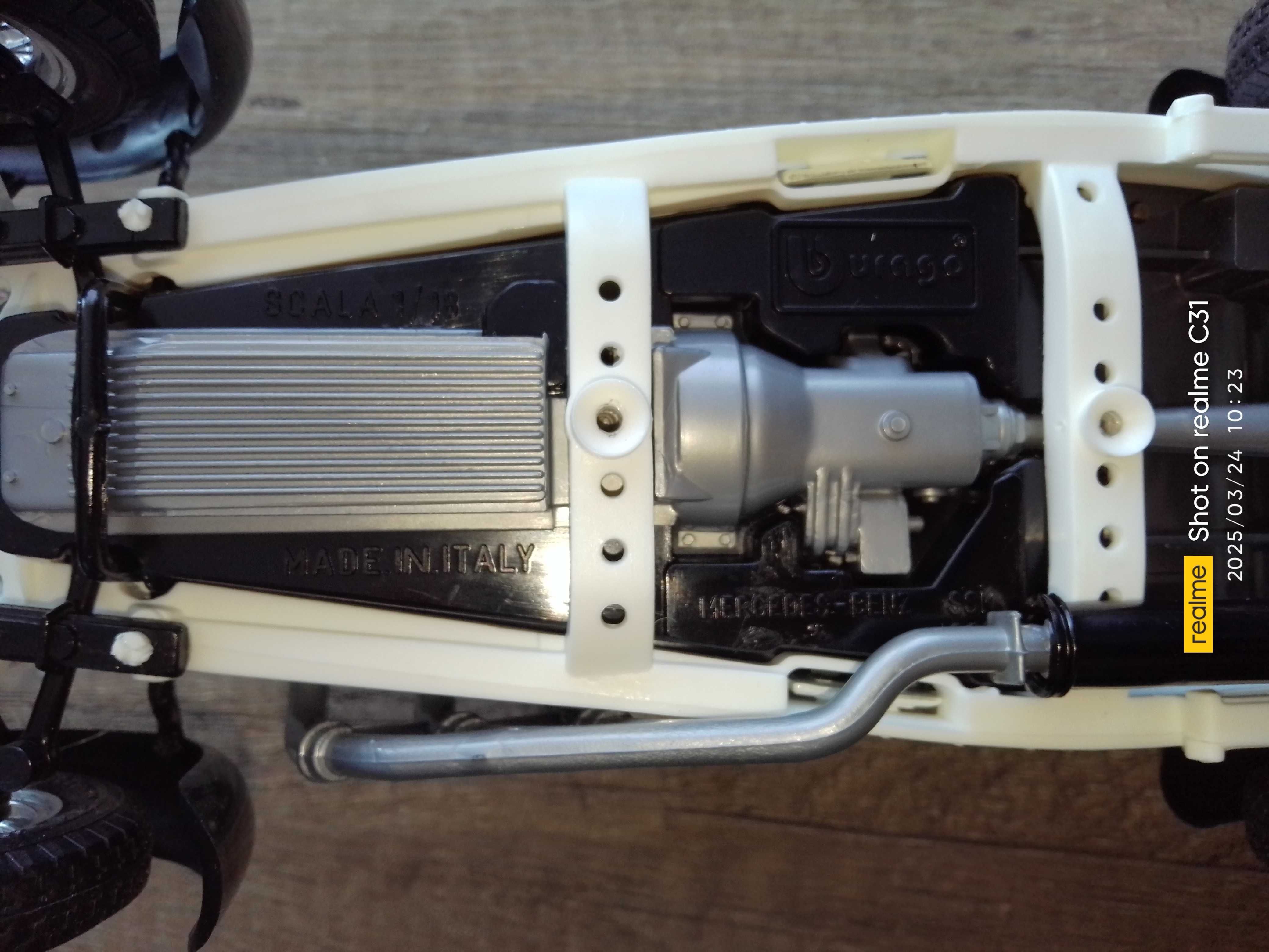 Burago 1:18-Mercedes Benz SSK z 1929r.
