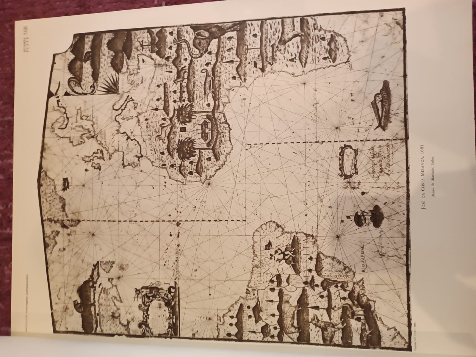 Livro - PORTVGALIAE MONVMENTA cartographia - Volume V 61cm x 50 cm