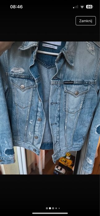Kurtka Jeansowa Calvin Klein XS