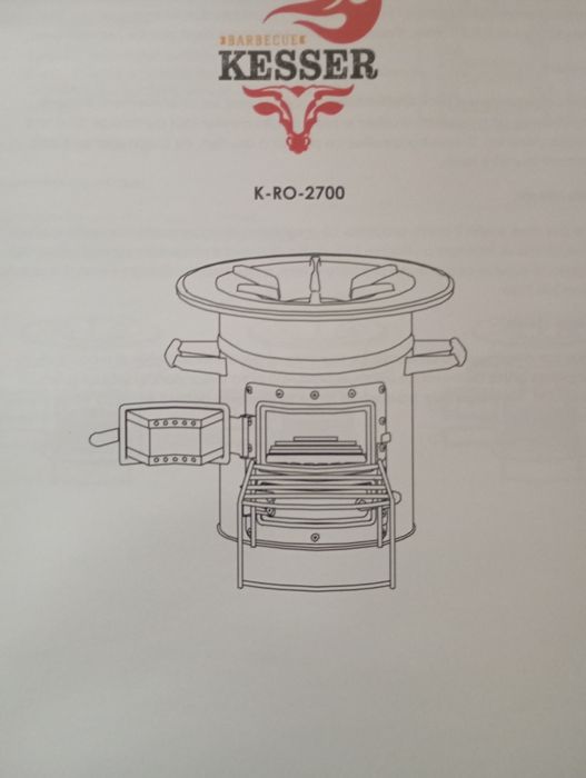Mini piecyk na drewno kuchenka