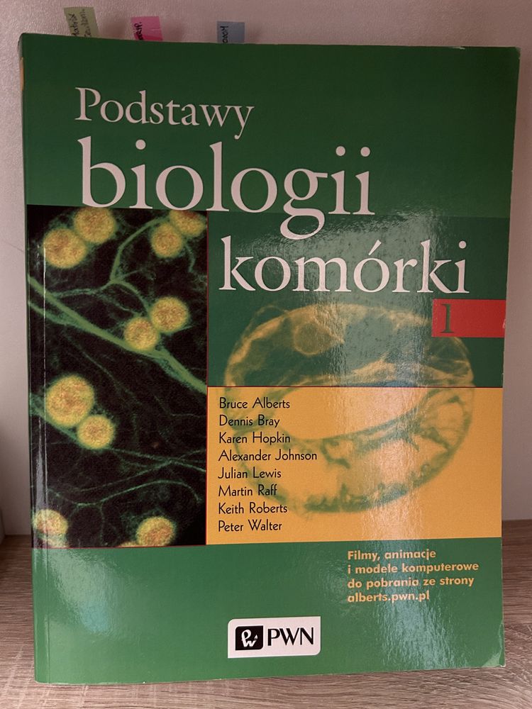 Podstawy biologii komórki 1. PWN. Bruce Alberts