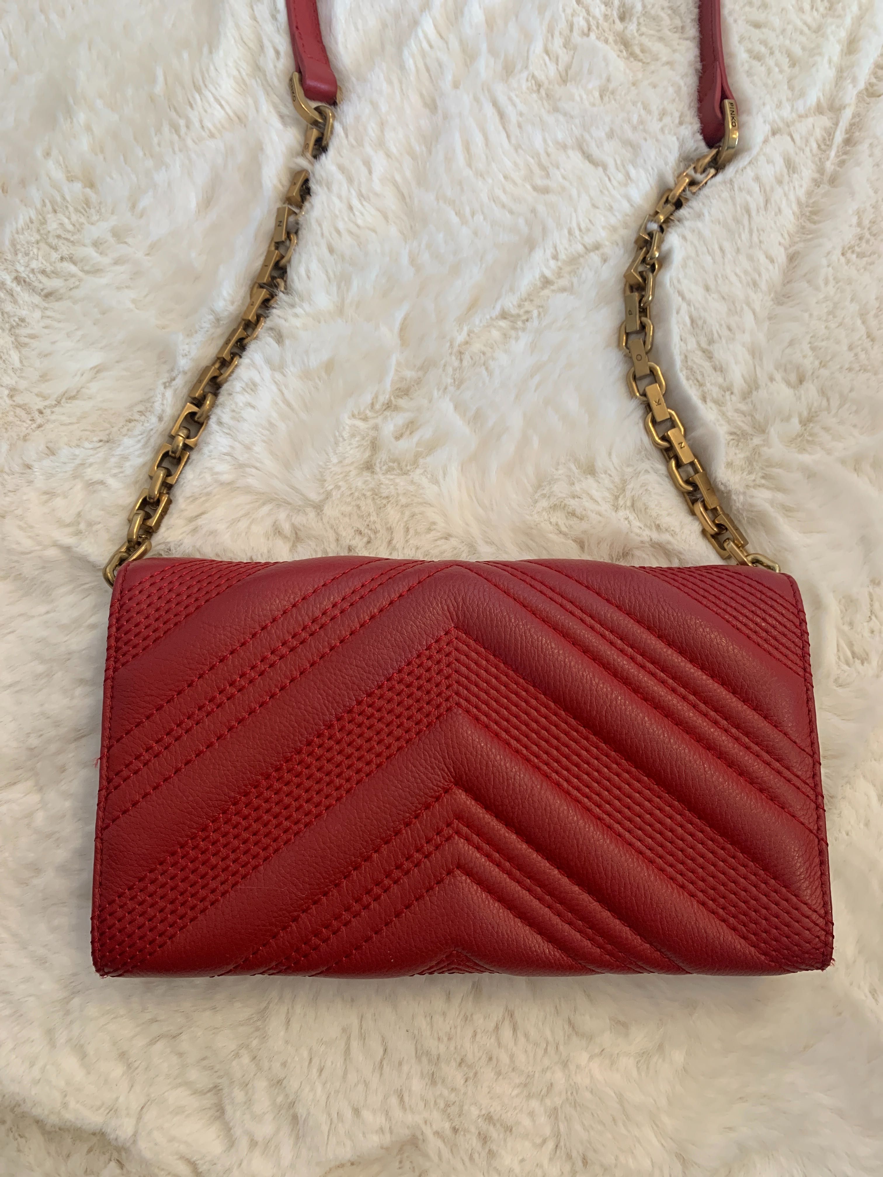 Torebka pinko Wallet stan idealny czerwona