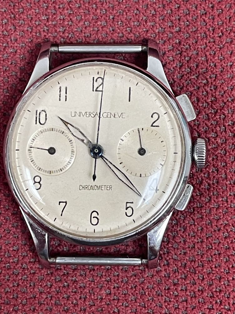 Zegarek Universal Geneve 285. Chronometer do Naprawy