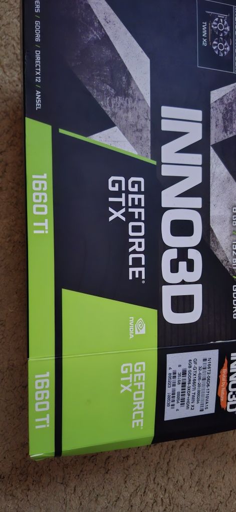 Відеокарта 1660 Ti
