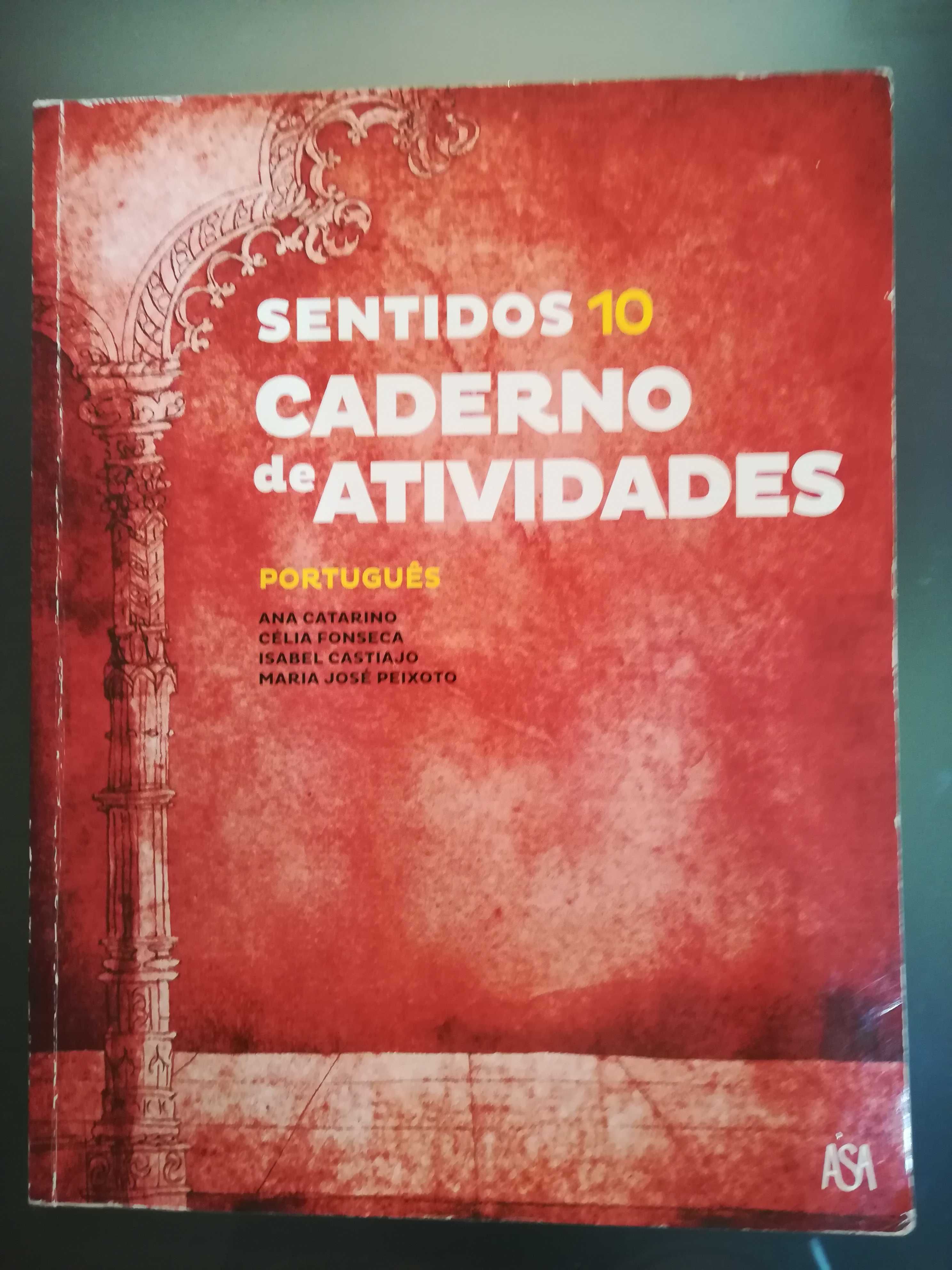 Sentidos 10, Português 10º ano, Manual e CA