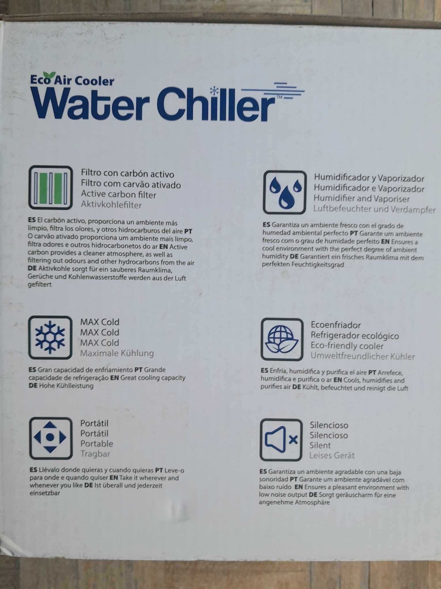Eco Air Cooler - Refrigerador de ar portátil - NOVO