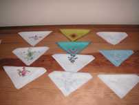 Lenços de Cambraia Bordados
