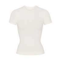 Skims soft smoothing seamless t-shirt Біла Футболка Скімс США оригінал
