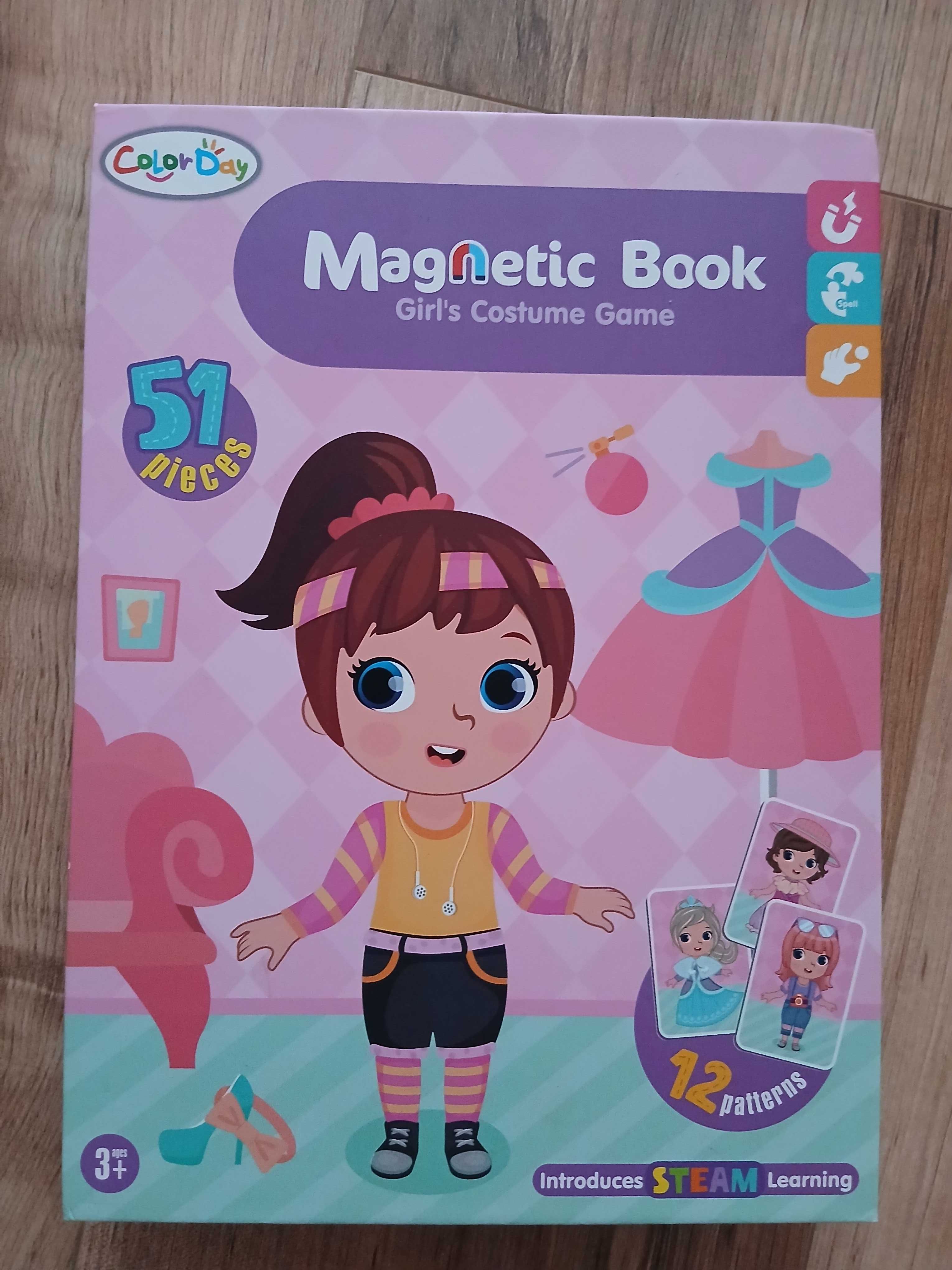 Ksiażka magnetyczne lalki