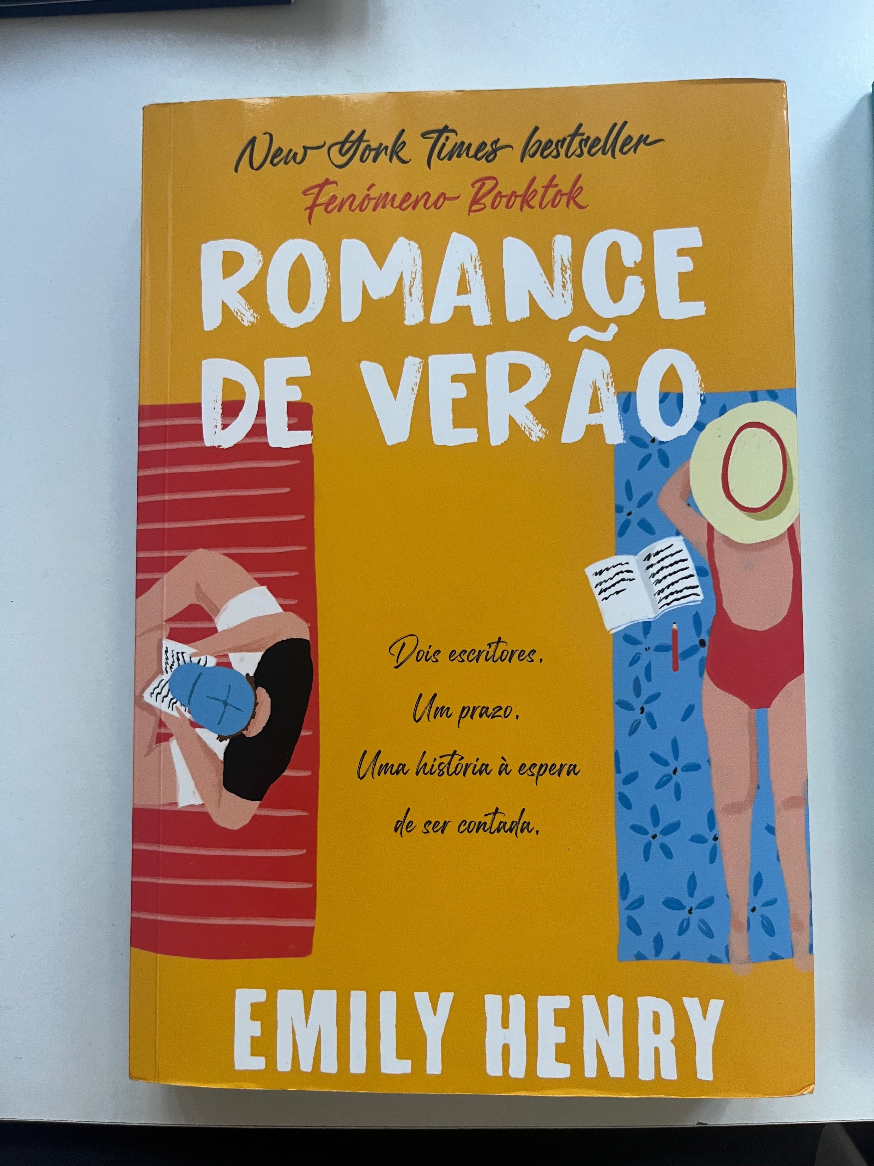 Livro “Romance de verão” de Emily Henry