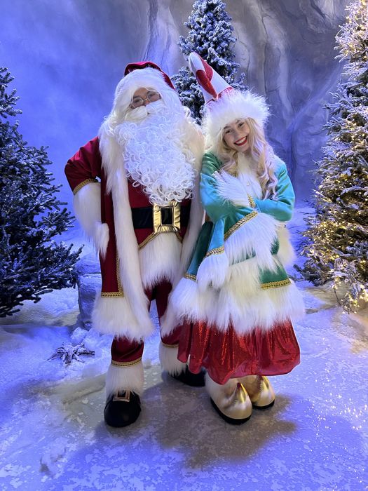 Експрес привітання Санта Клаус Ельфи Дід Мороз та Снігурока