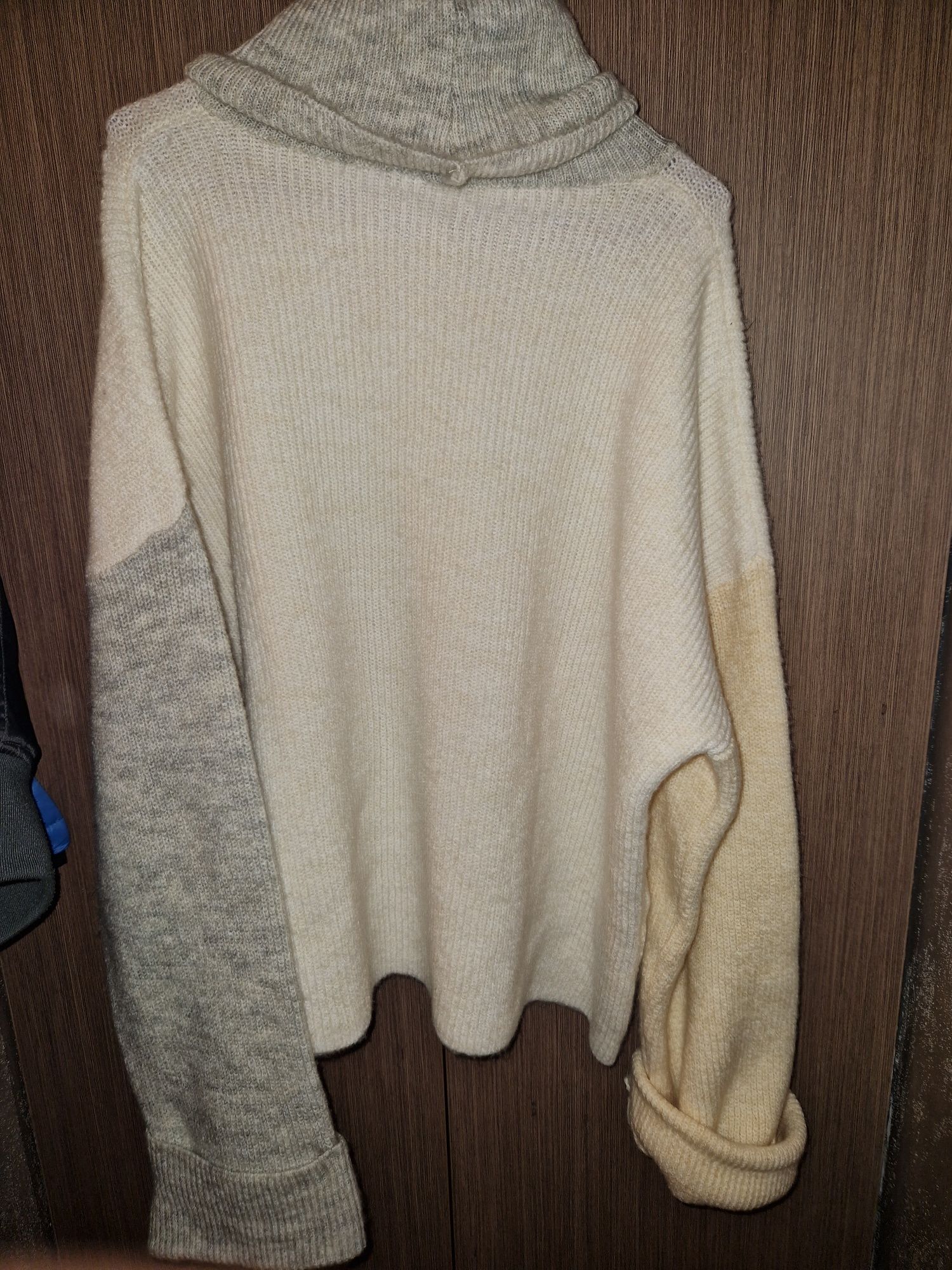 NOWY sweter damski Mango r. 38 M beżowy oversize