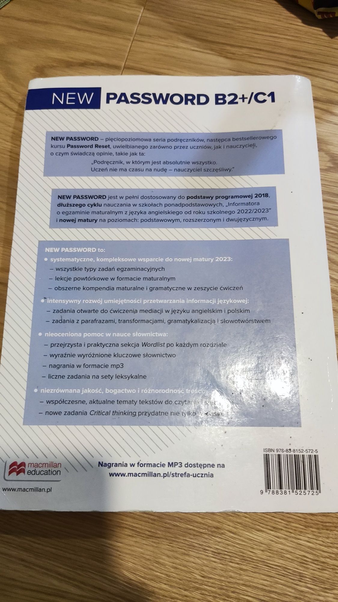 New Password B2+/C1 Student's Book
