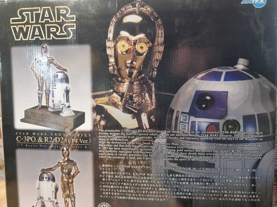 Figurki ARTFX C-3PO & R2-D2 EP4  Star Wars Kotobukiya