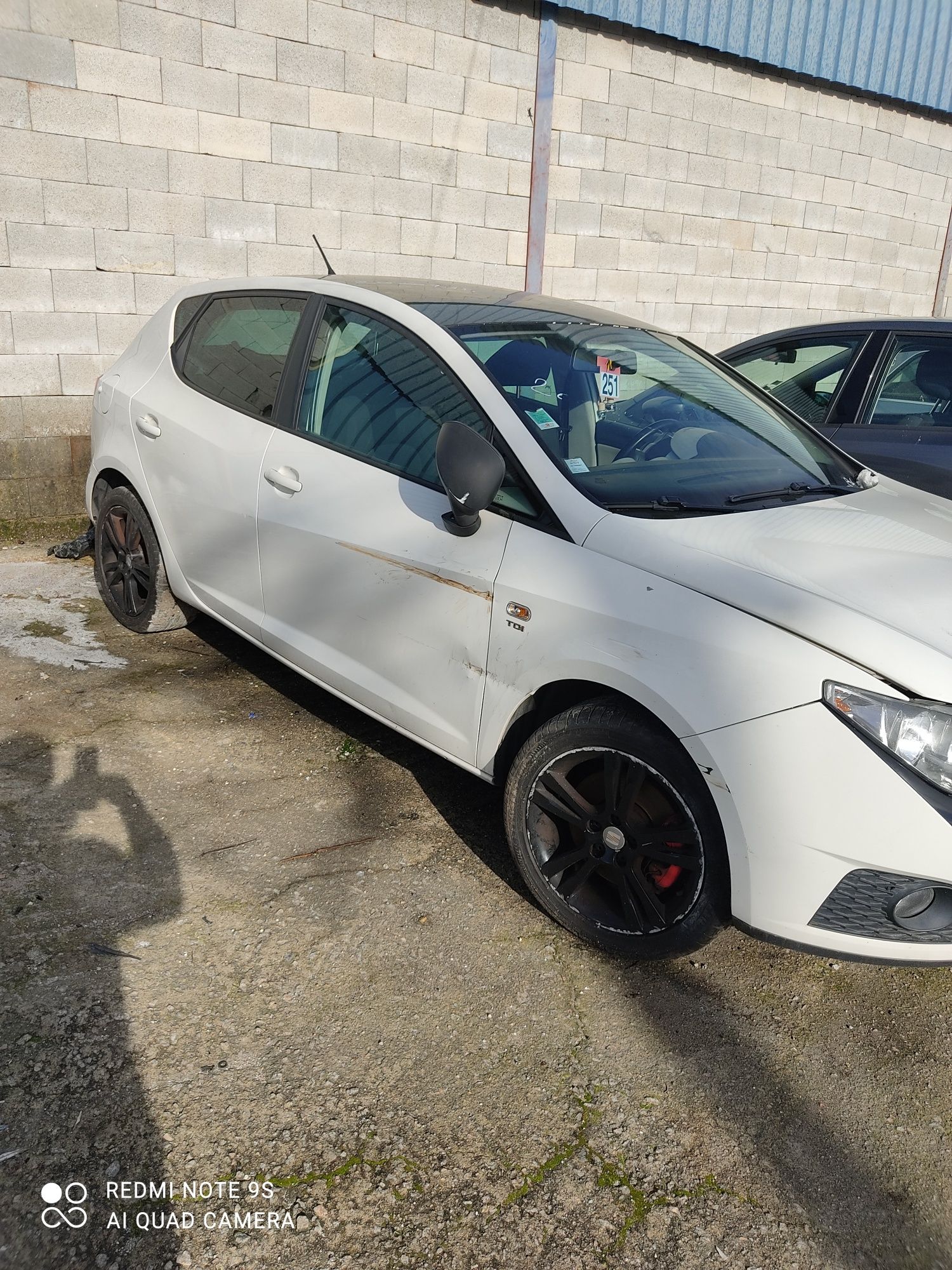 Peças Seat Ibiza 6j, motor bls, frente completa, airbags, traseira