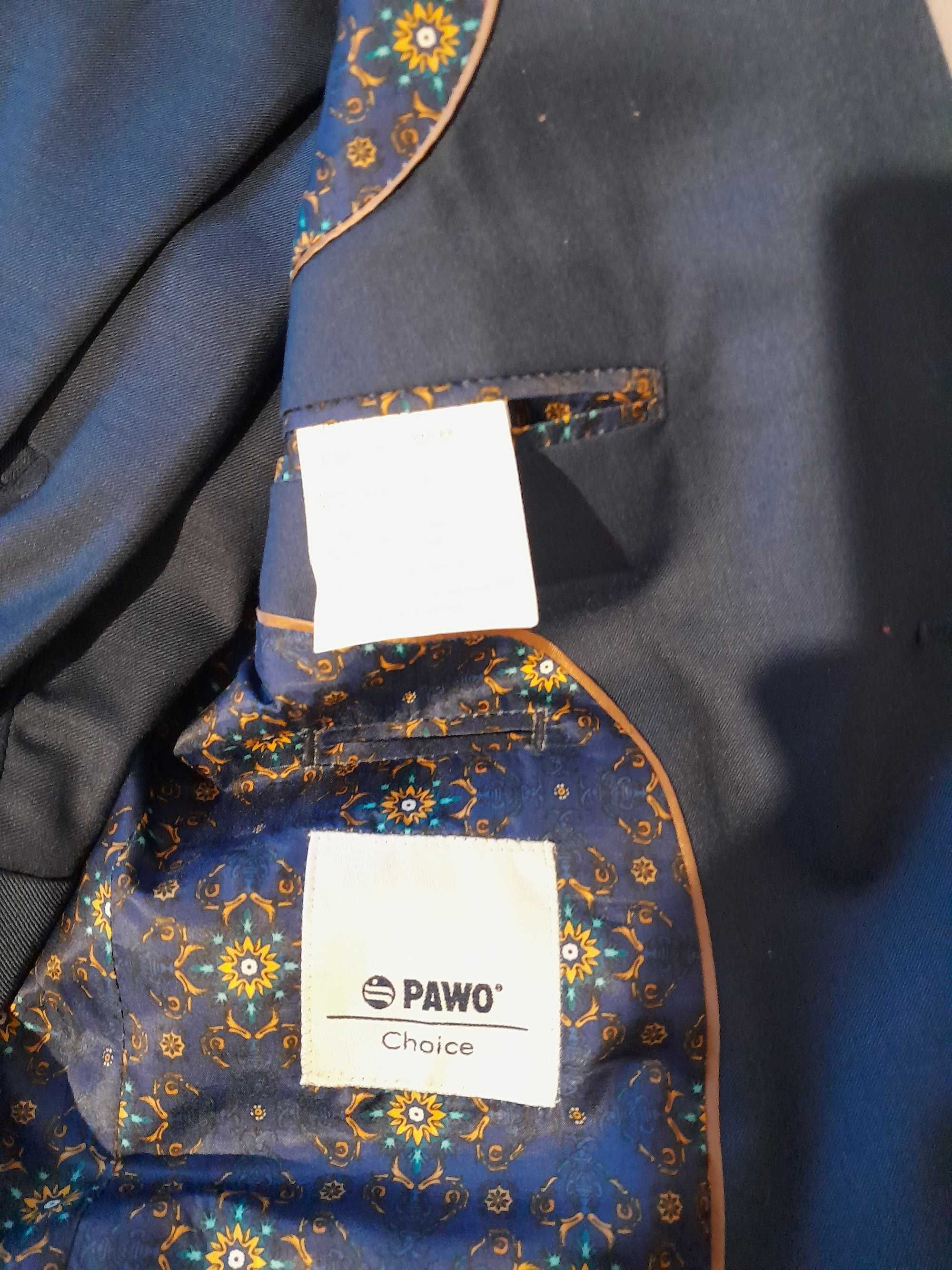 Garnitur: marynarka slim Pawo 170/88; spodnie Benetti Wymiary!