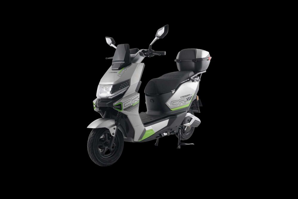 Електроскутер Crosser CR-20 2500W 72V 24Ah Графенофі акб - Сірий