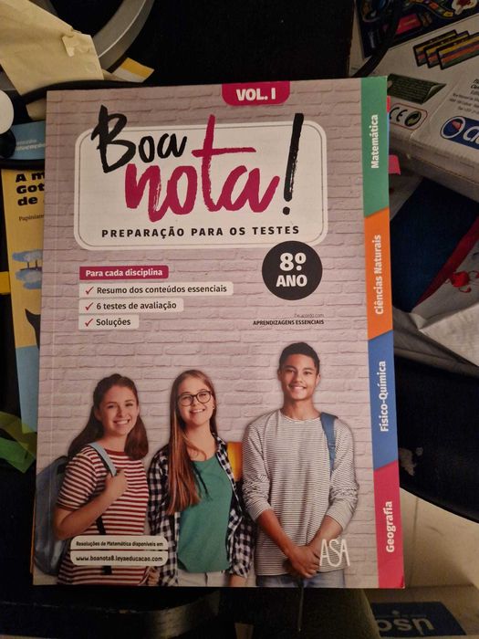 Livros de exercicios 8ºano