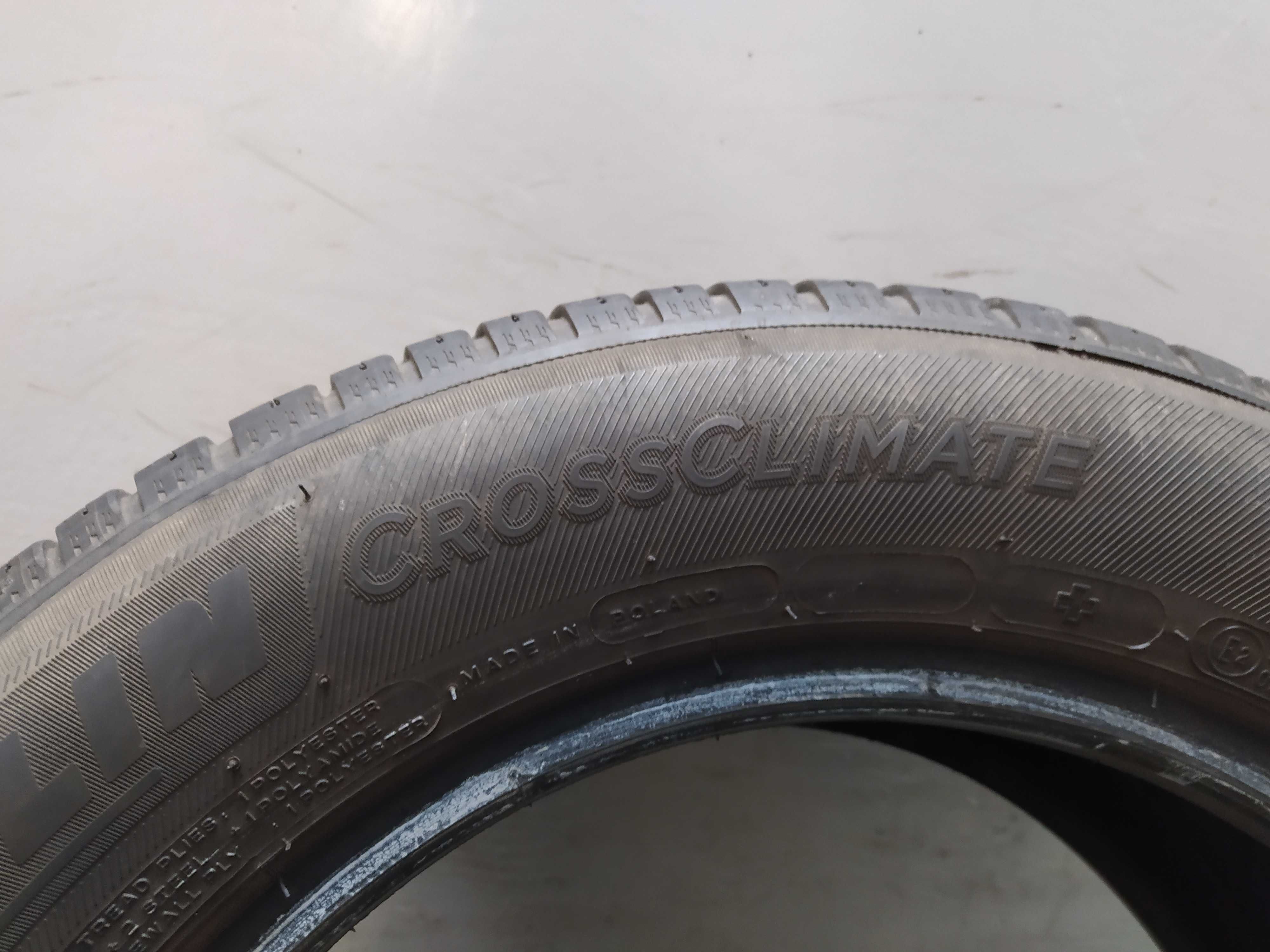 1x195/65R15 Michelin CrossClimate, 2020 rok, 91H, bieżnik 6,3mm