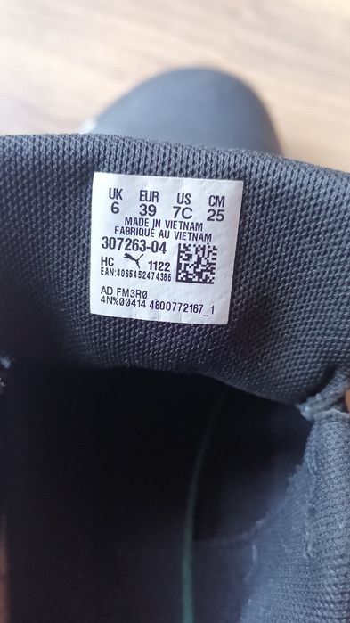 AMG Mercedes puma buty do jazdy r.39 25 cm