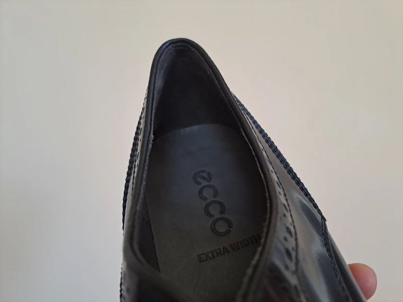 Półbuty Ecco rozm. 43/44 skórzane