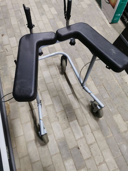 Wózek balkonik chodzik rozkładany z koszykiem