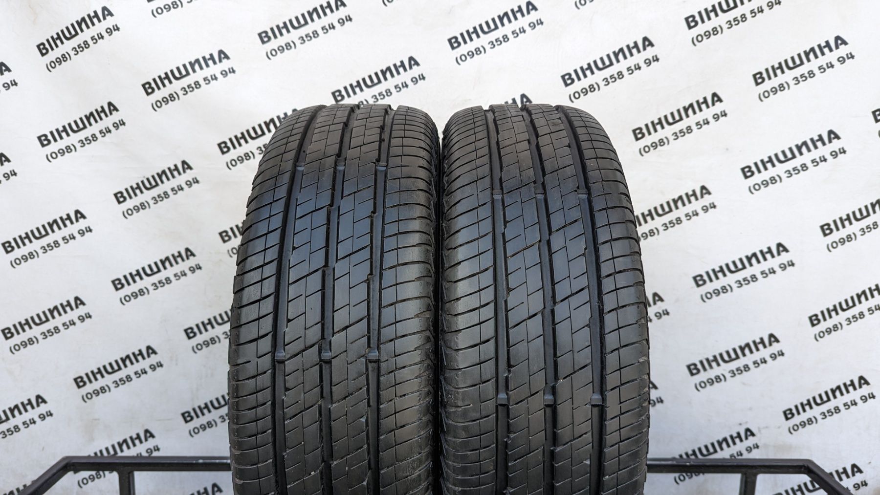 Шини 205/65 R 15C Continental Vanco 2. Літо пара. Колеса склад.