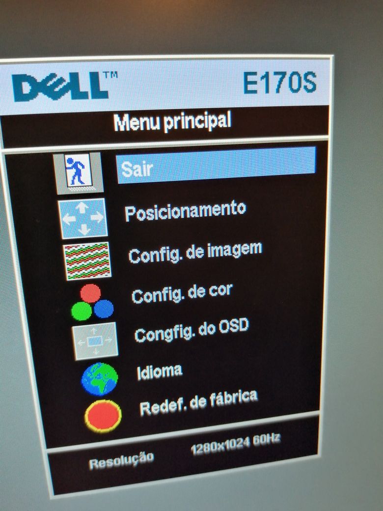 Monitor Dell 17 polegadas E170S