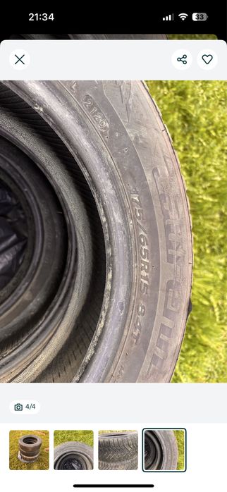 Opony zimowe 175/65/R15