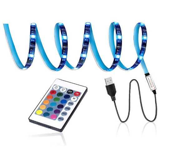 Taśma kolorowa LED 2m USB