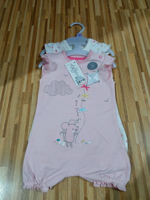 Rampersy nowe 2 pak. R 3-6 miesiecy