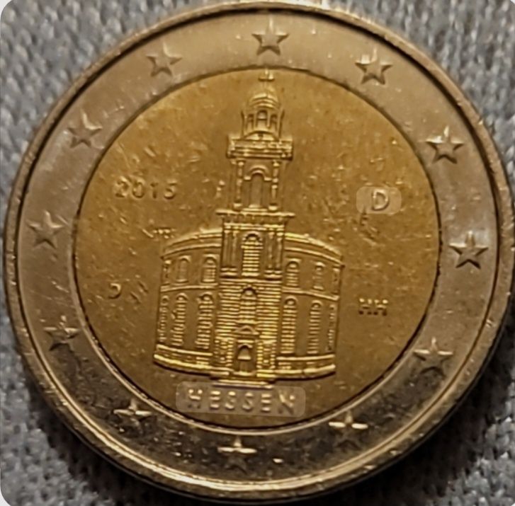 Moeda 2€, Alemanha 2015