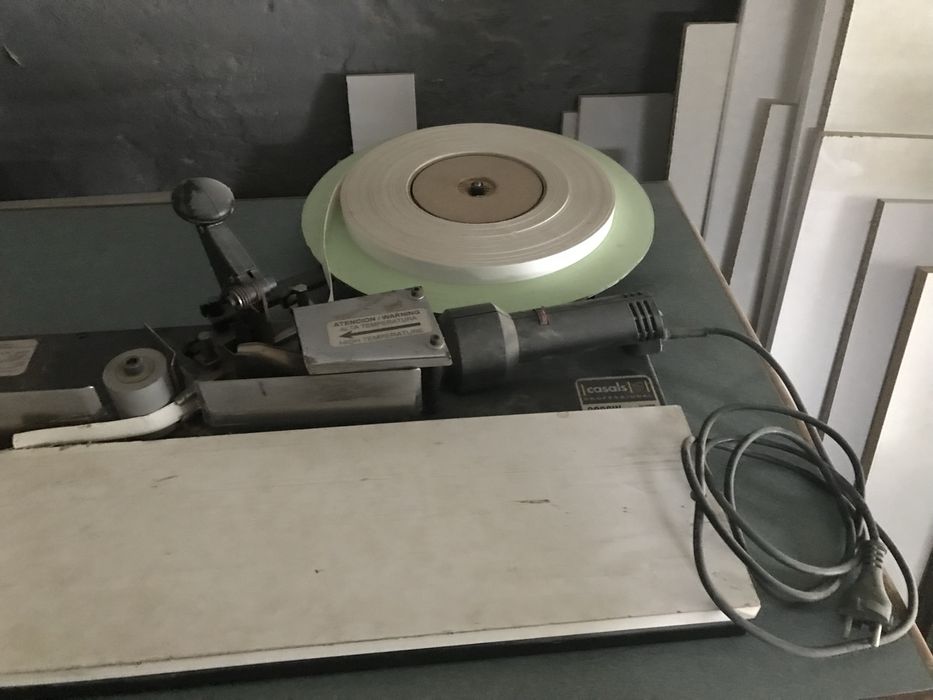 Orladora de carpintaria  com mesa