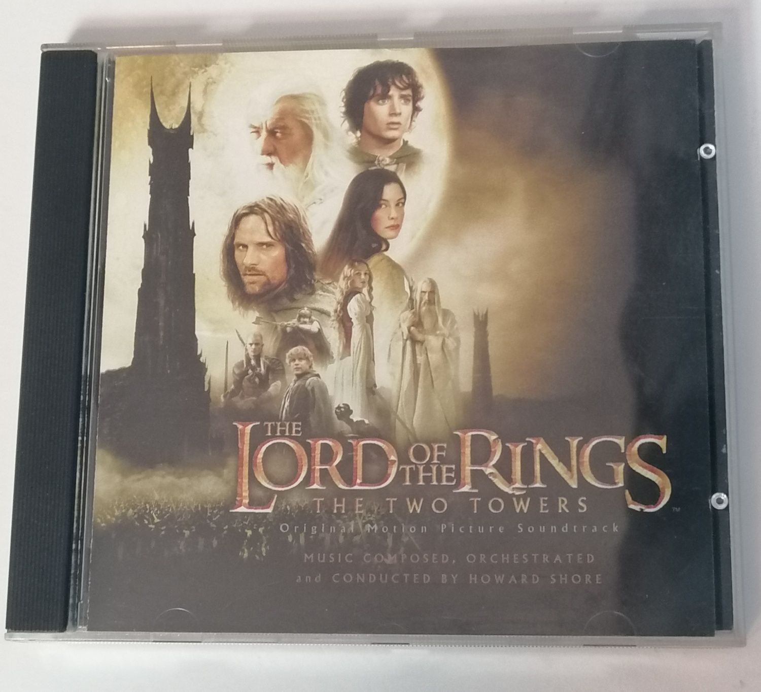 CD banda sonora The Lord of the Rings The two towers, Senhor dos Anéis