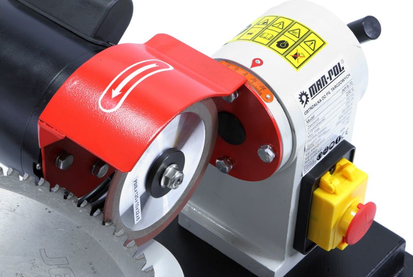 Ostrzałka do pił tarczowych, tarcz widiowych 80-700mm 250W