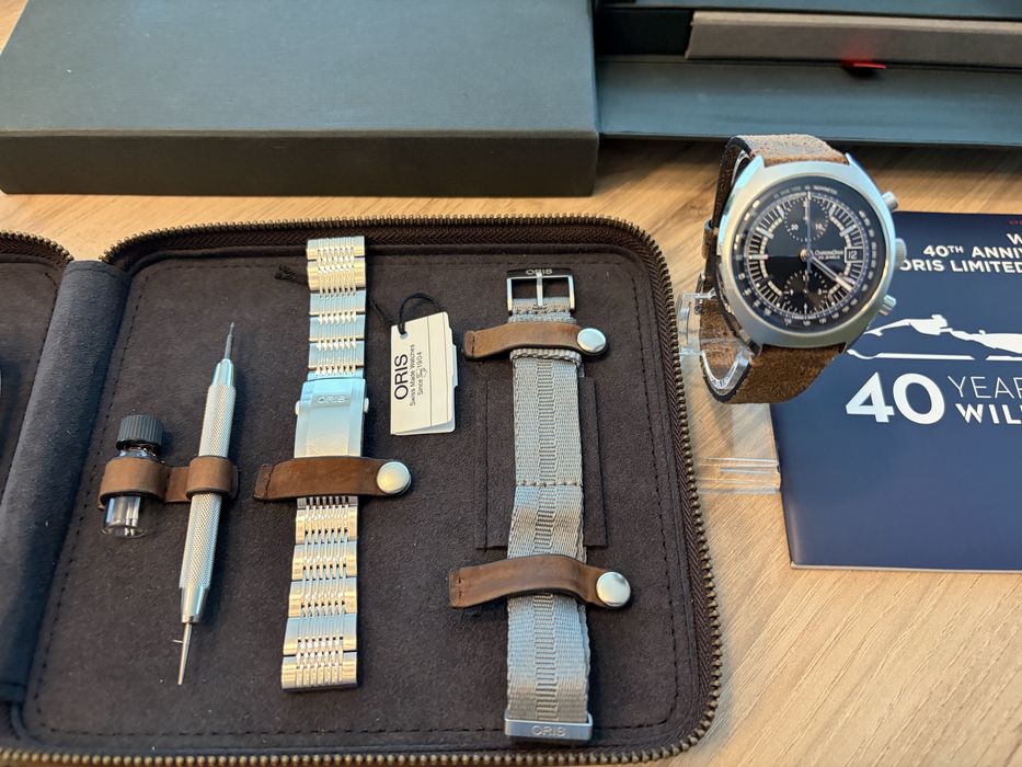 ORIS Chronoris Williams 40th anniversary