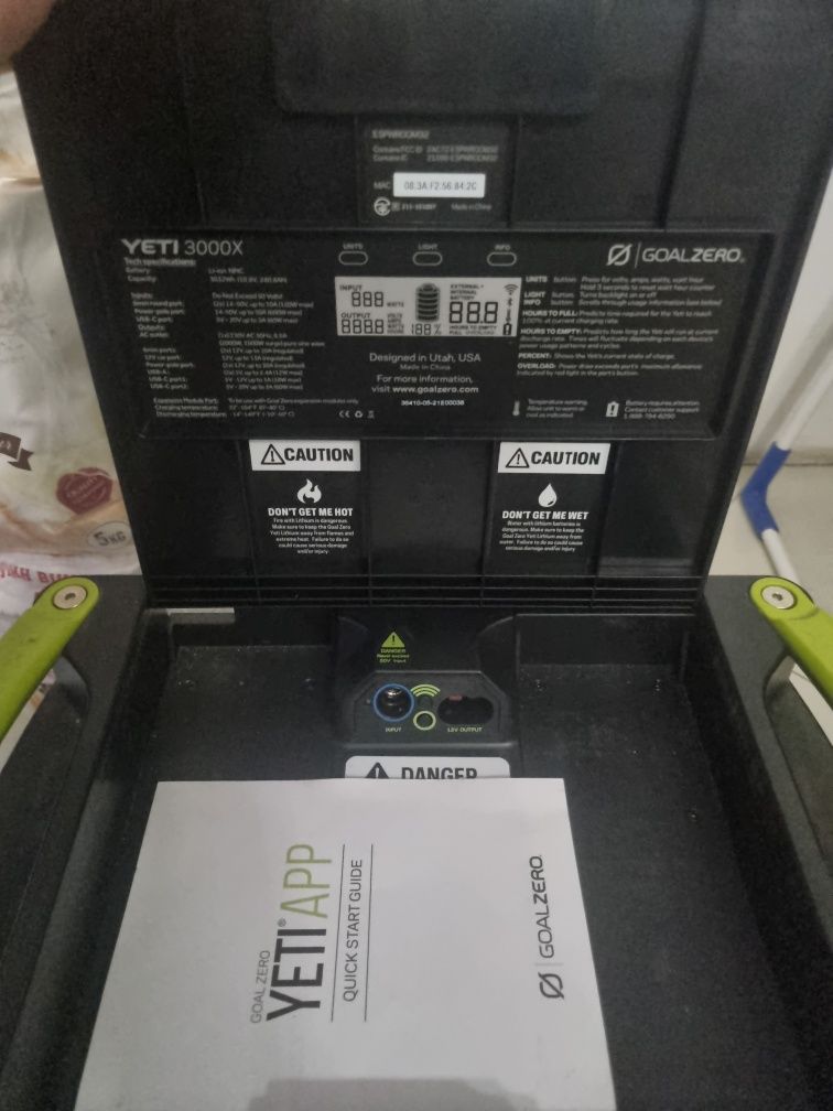 Зарядна станція GoalZero Yeti 3000X Lithium