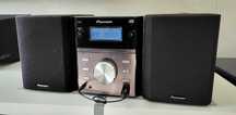 PIONEER mikrowieża - FM RDS, CD, mp3, USB, AUX
