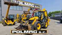 JCB 4CX  Koparka (934) / JCB 2CX 3CX 5CX 3 łyżki, joystick, szybkozłącze